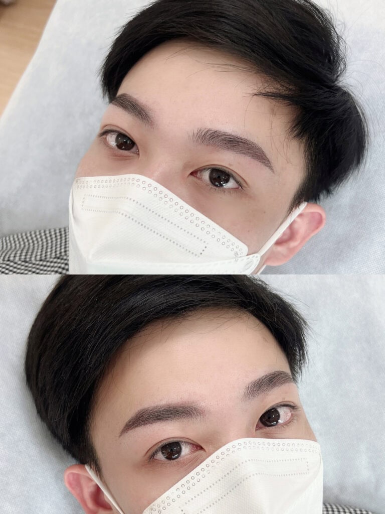 男生霧眉
